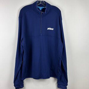 Prince Pickleball Men's Ponte 1/4 Zip Pullover Jacket